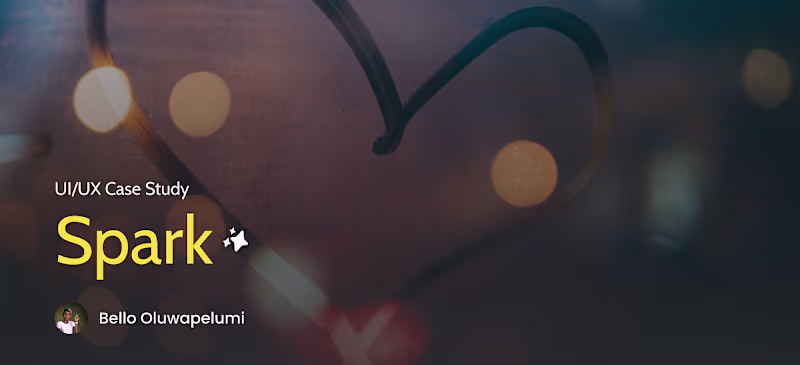 Cover image for Spark App: fueling passionate connection in the world of dating…
