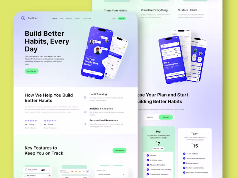 Cover image for SaaS Website Landing Page that converts Designed in Figma