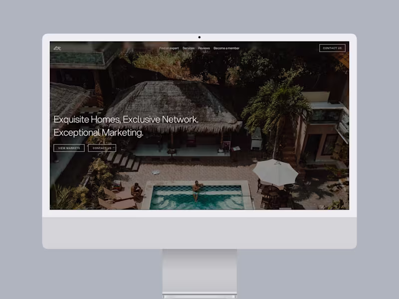 Cover image for Luxury Real Estate UI UX| Figma| Framer| Webflow