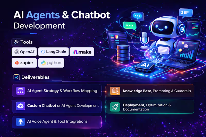 Cover image for AI Agents & Chatbot Development