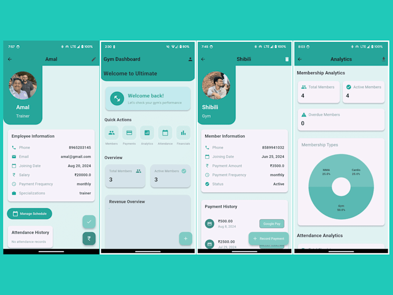 Cover image for Gym Payment Tracker: Comprehensive Gym Management Solution