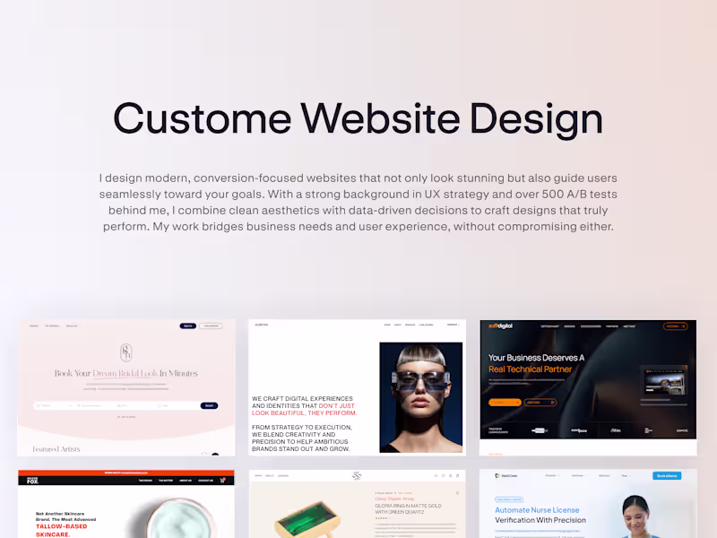Cover image for Modern Website Design That Turns Clicks Into Customers