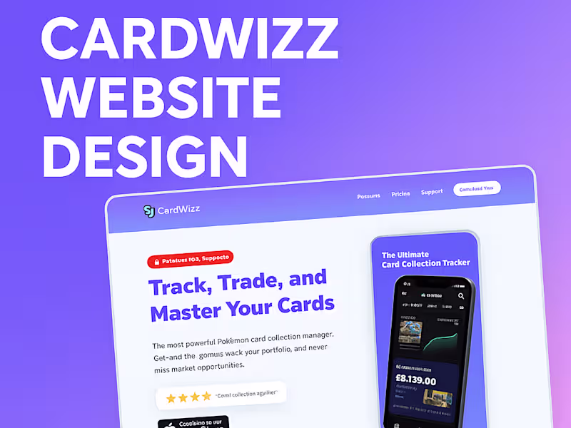 Cover image for CardWizz - Pokémon Card Collection Manager