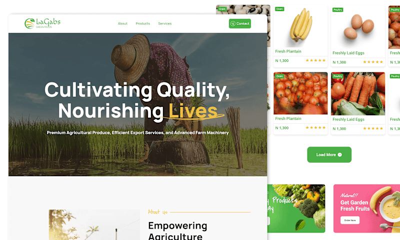 Cover image for Landing Page Design and Developlemt