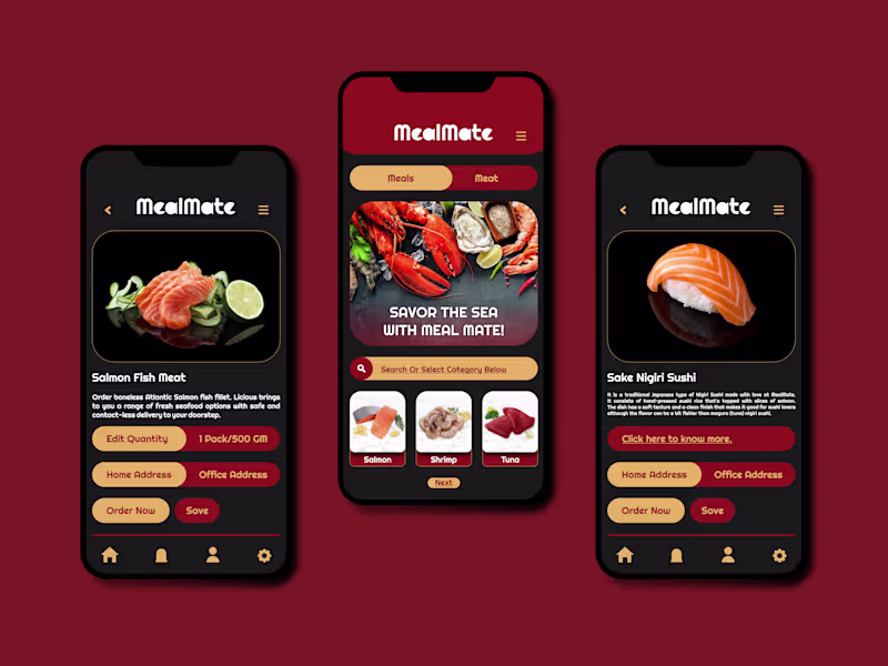 Cover image for Food App UI