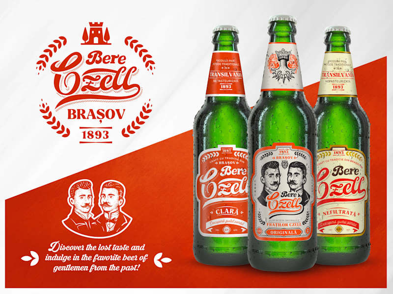Cover image for Logo and brand identity for "Bere Czell Brasov"