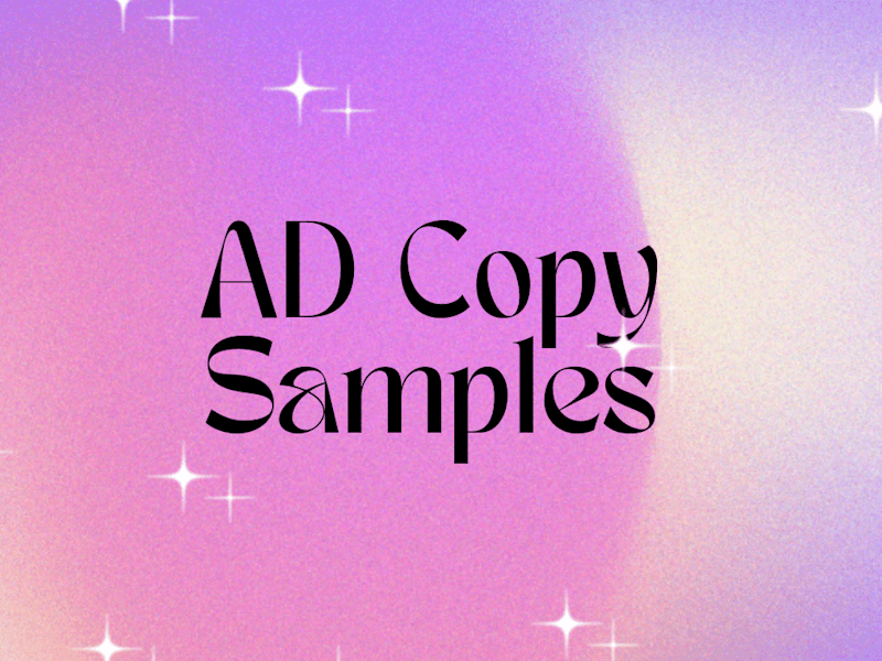 Cover image for ✨AD Copy✨