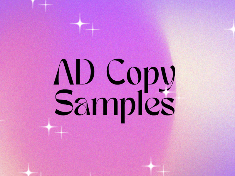 Cover image for ✨AD Copy✨