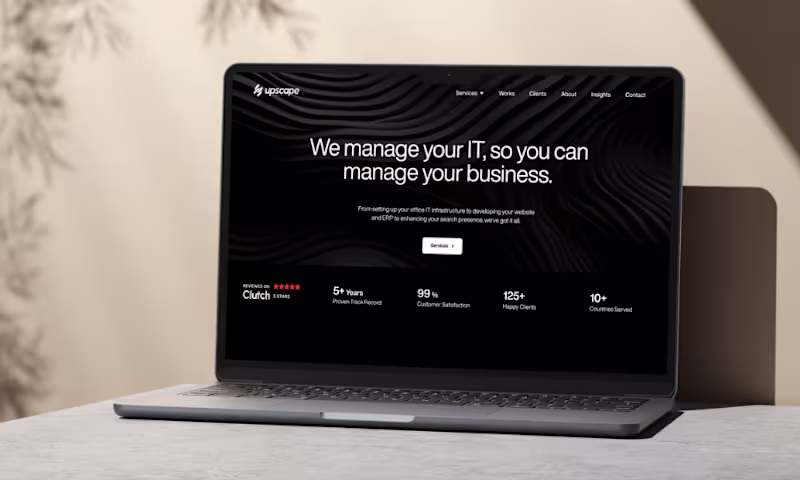 Cover image for Corporate Website for IT &