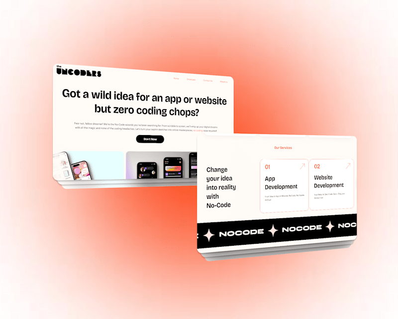 Cover image for The Uncoders Website: A No-Code Success Story with Wix Studio