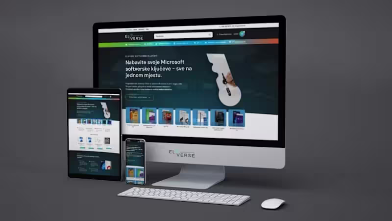 Cover image for Eliverse Webshop Development