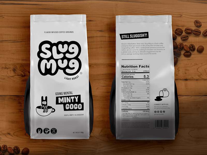 Cover image for Brand Identity for Slug Mug Coffee
