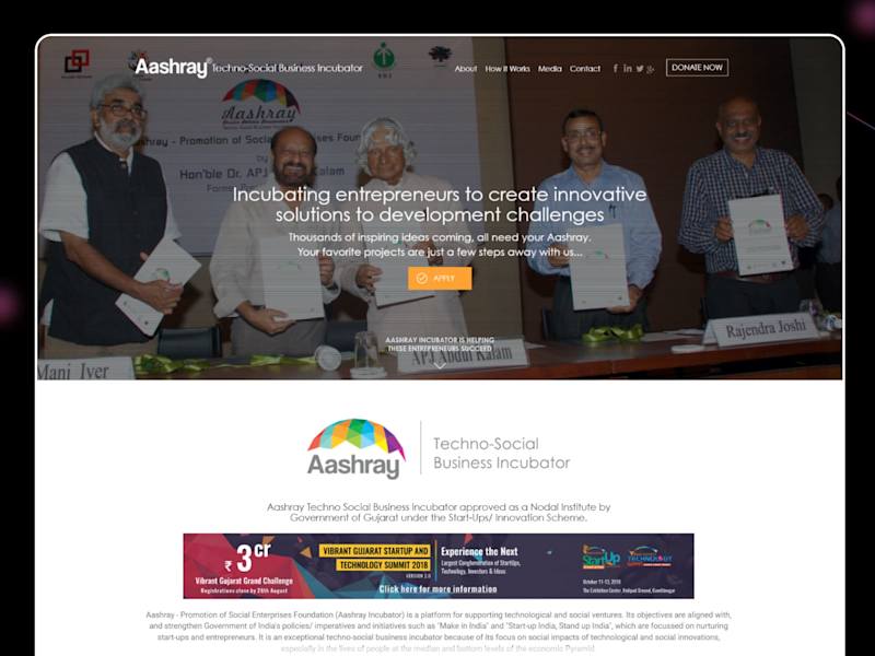 Cover image for Aasharay Incubator