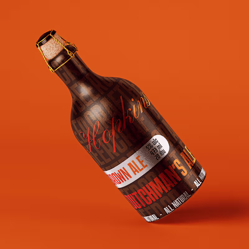 Cover image for Rebranding Campaign for Hopkins Beer..