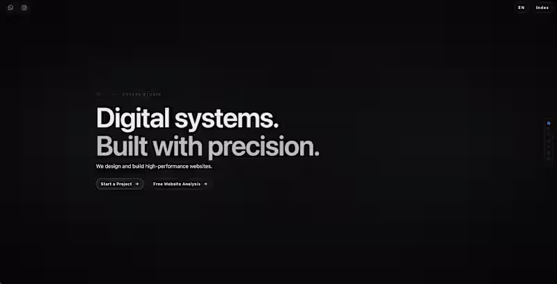 Cover image for Premium Motion-Driven Web Systems (React + GSAP)