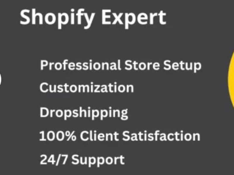 Cover image for Professional Shopify Website Services