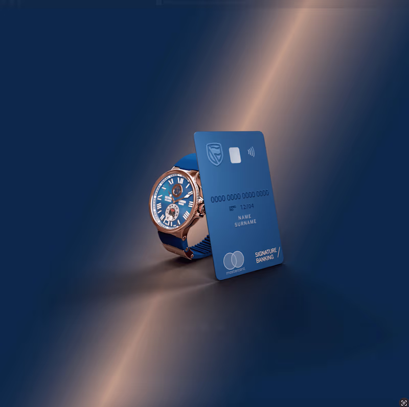Cover image for Standard Bank Private client card