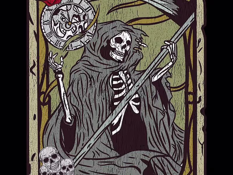 Cover image for Death by TAROT