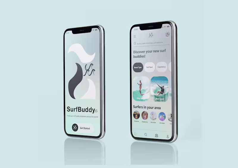 Cover image for UI Design concept for Surf Buddy 