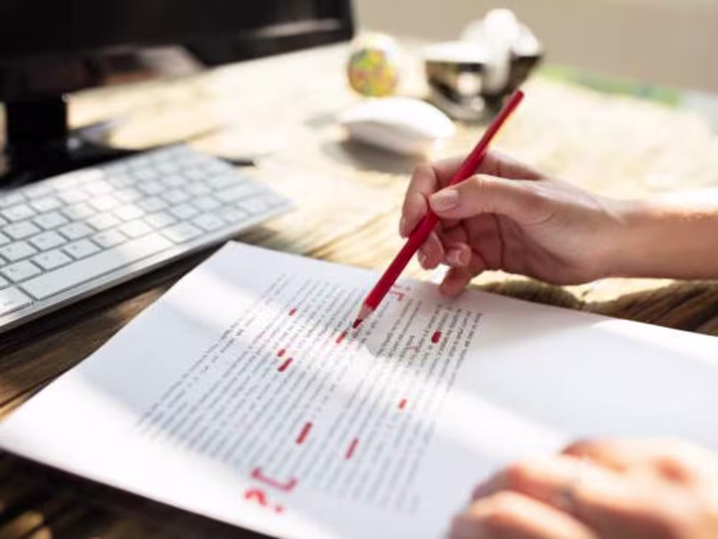 Cover image for Draft/Manuscript Proofreading and Editing