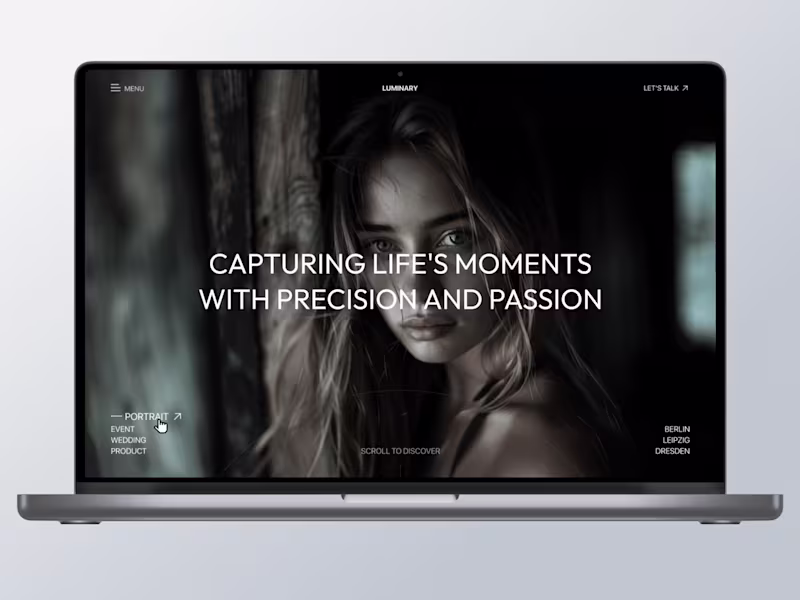 Cover image for Web Design - Photography Studio