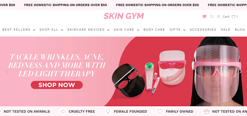 Cover image for SKIN GYM