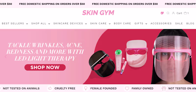 Cover image for SKIN GYM