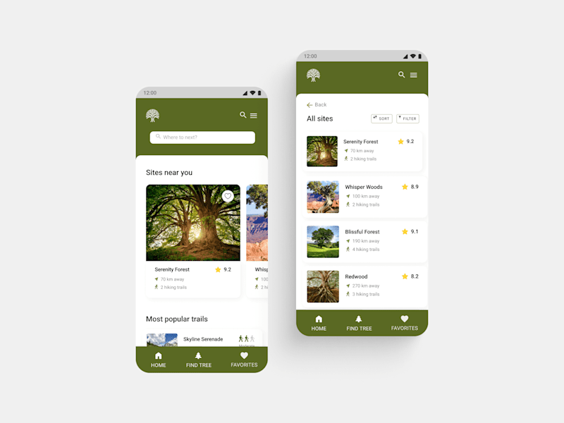 Cover image for App and design system for Native Woodland Trust