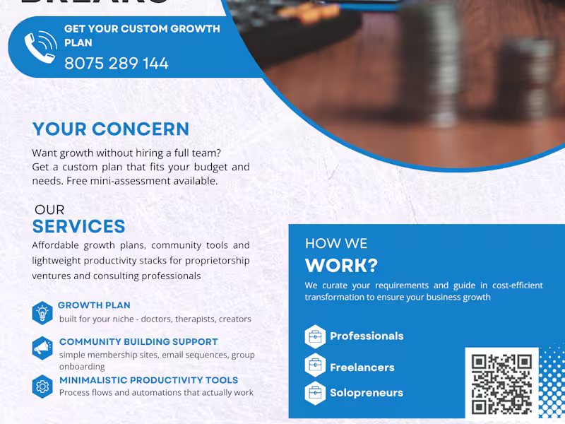 Cover image for MSME Business Consulting | Growth and Transformation Assistance