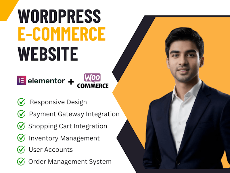 Cover image for Ecommerce website design & development with woocommerce