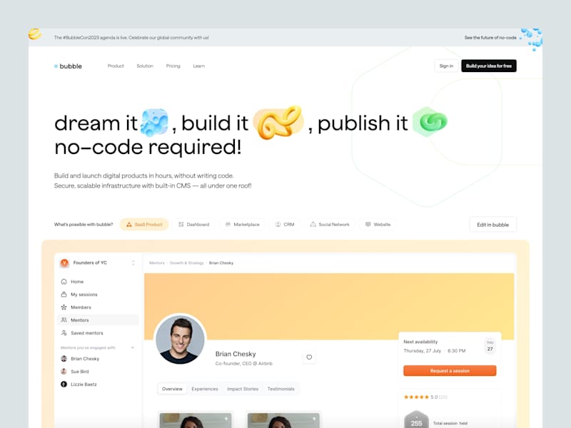 Cover image for Bubble [website]