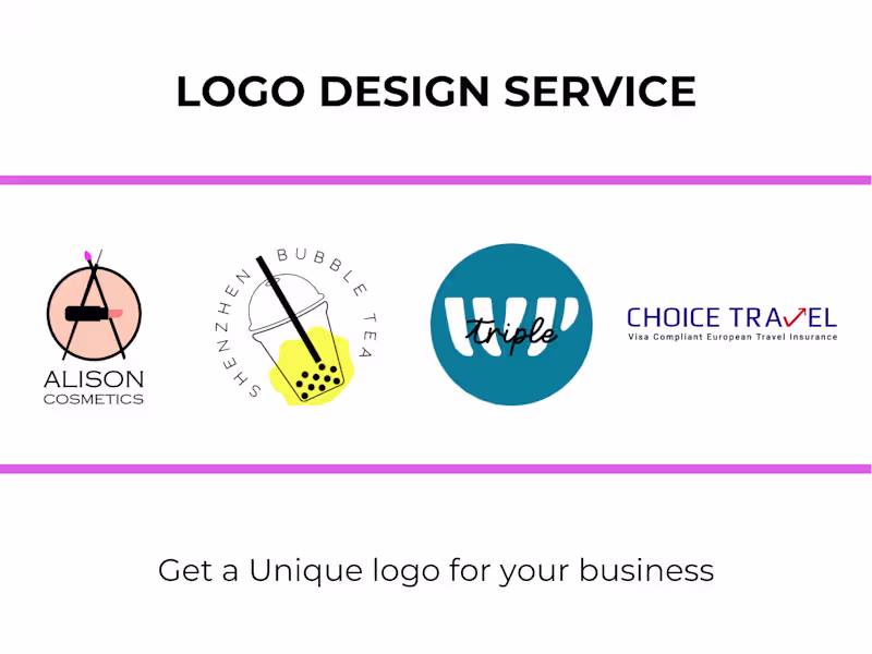 Cover image for I will design a Unique minimal logo for your Business