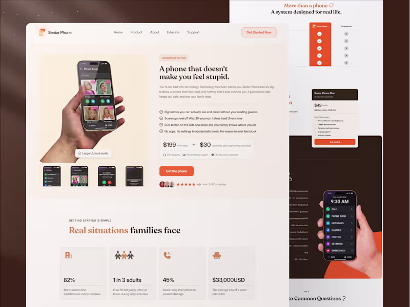Cover image for Senior Phone | Inventing a Product Category From Zero