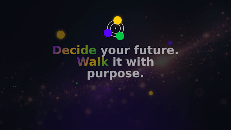 Cover image for DOTS - Decide Your Future. Walk It With Purpose.