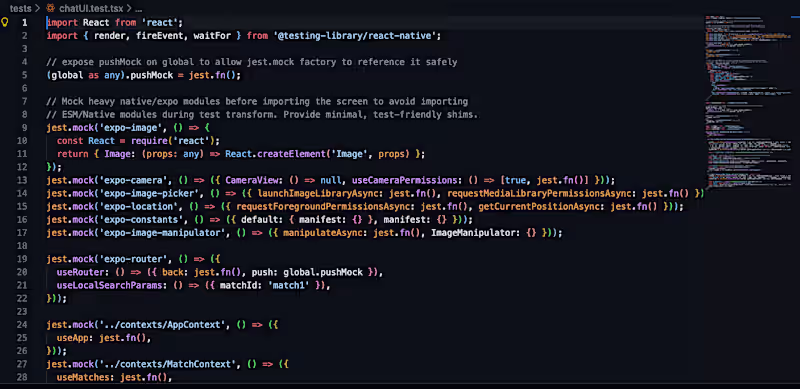 Cover image for The Hunt: Coding sample
