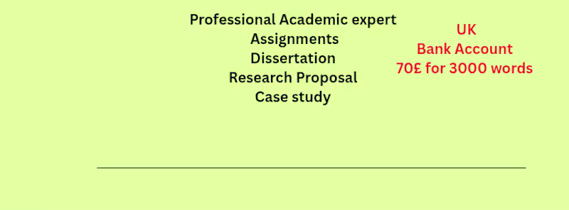 Cover image for Academic expert here 
Case study