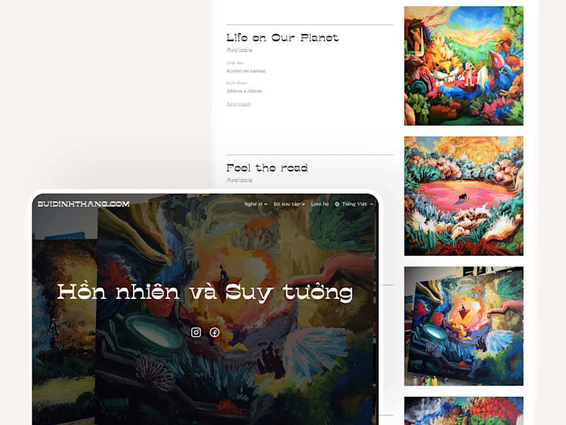 Cover image for buidinhthang.com Website