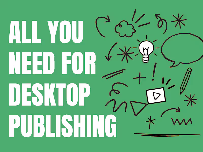 Cover image for All you need for Desktop Publishing