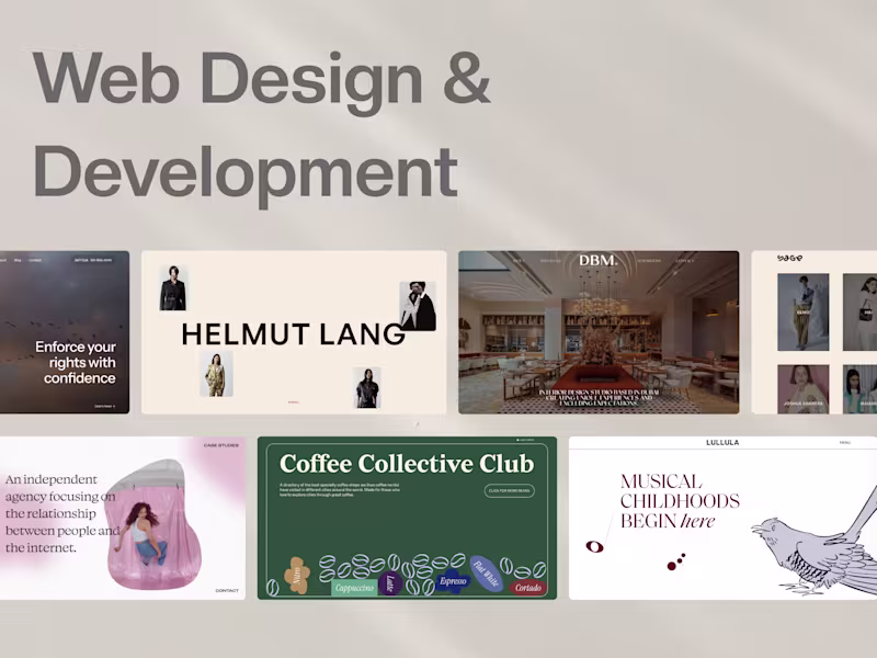 Cover image for Webflow Design & Development