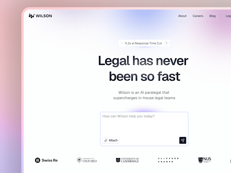 Cover image for Website and Brand Design for GetWilson.ai