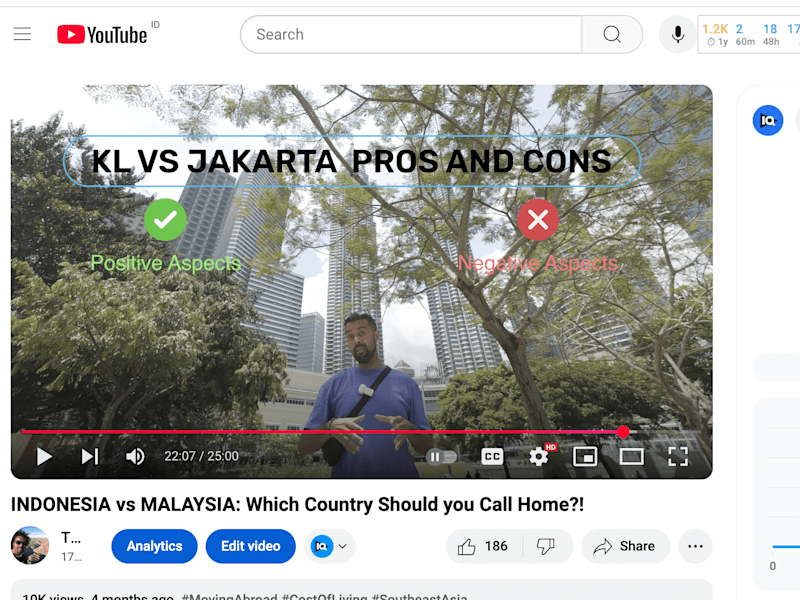 Cover image for INDONESIA vs MALAYSIA: Which Country Should you Call Home?! - Y…