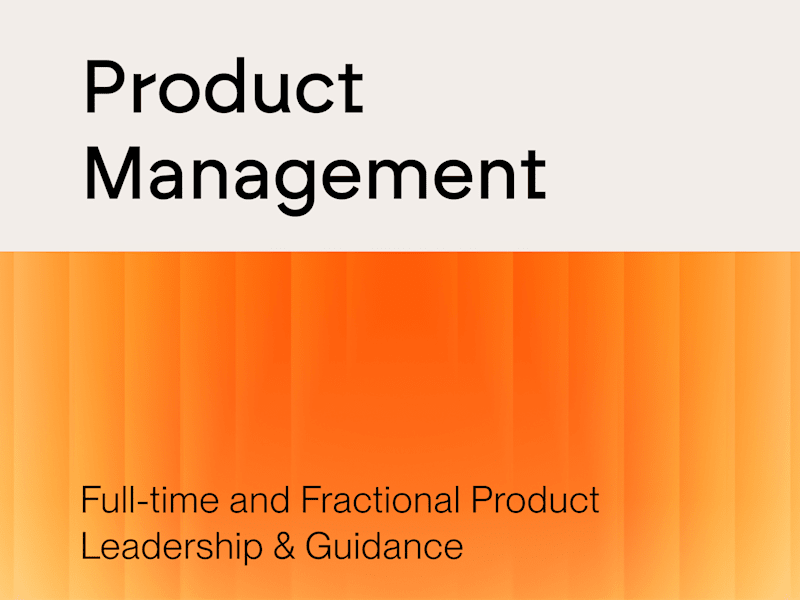 Cover image for Full-Time or Fractional Product Manager