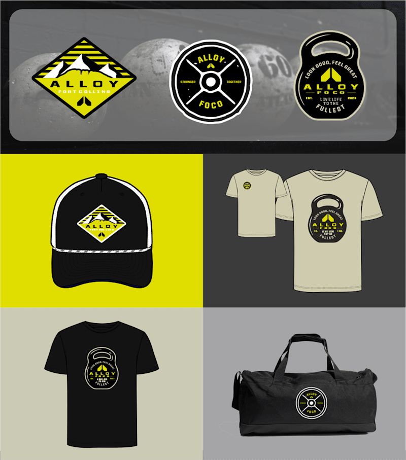 Cover image for Apparel Identity Design for Alloy Fort Collins