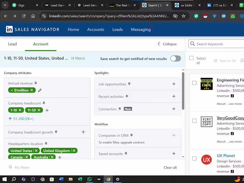 Cover image for I will do LinkedIn Decision Maker list building and c level b2b