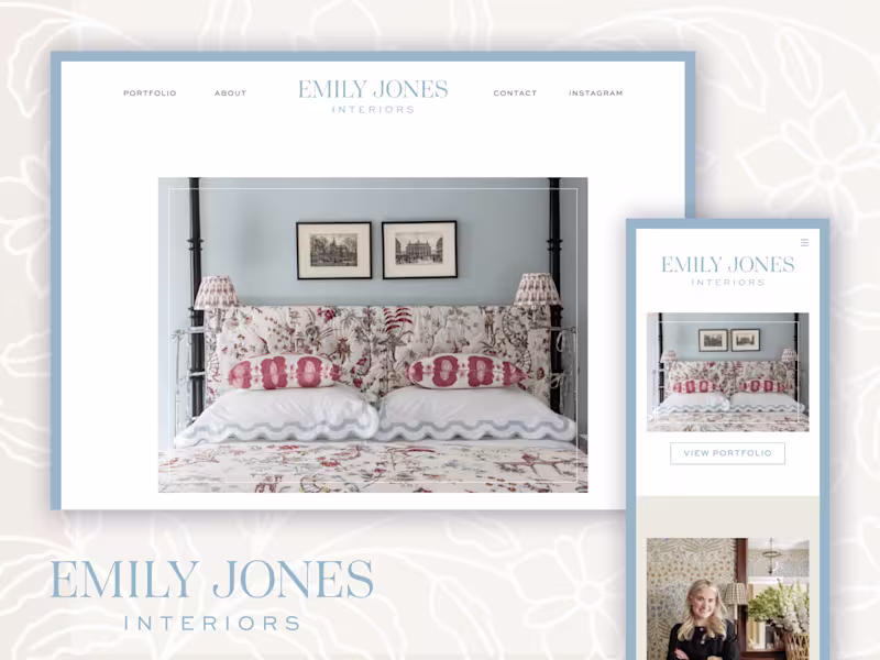 Cover image for Emily Jones Interiors [Framer development]