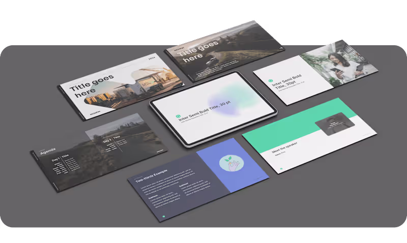 Cover image for Presentation Templates