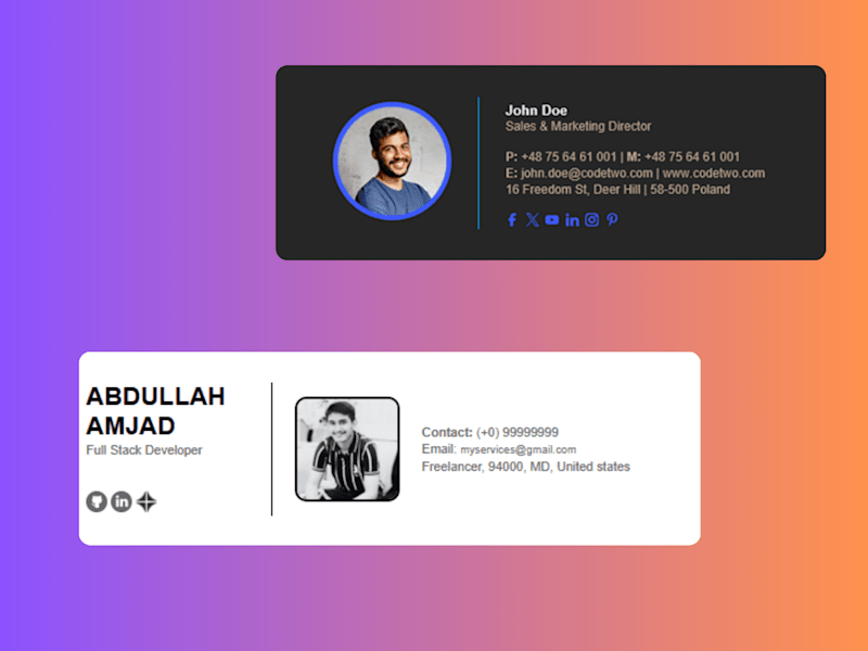 Cover image for Tailored Email Signature Impressions