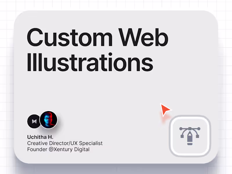 Cover image for Custom Web Illustrations