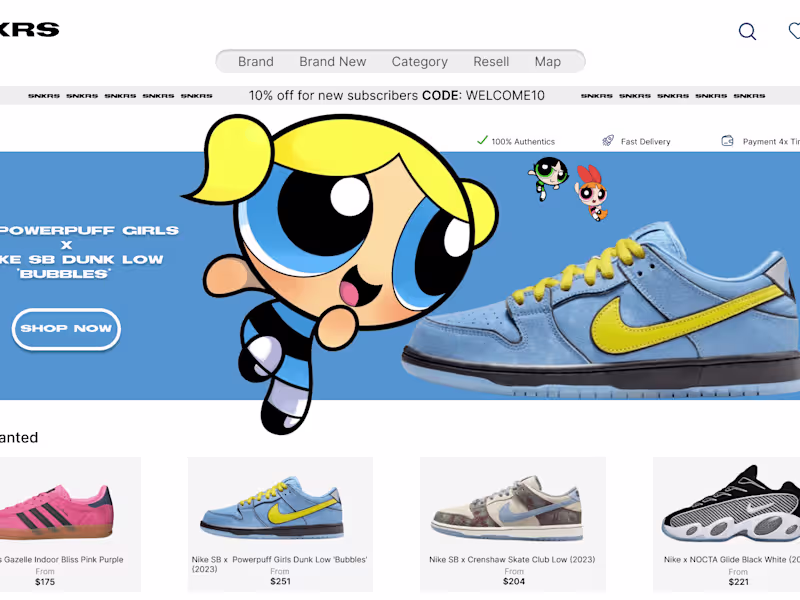 Cover image for Website design and prototype