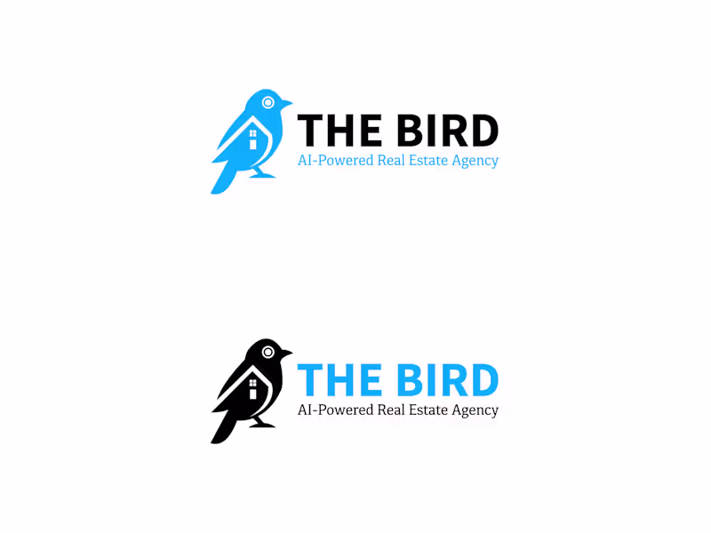 Cover image for The Bird AI-Powered Real Estate Agency Logo